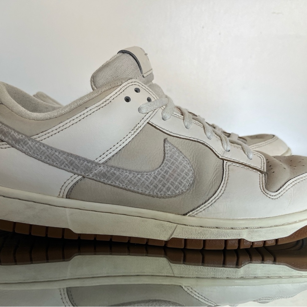 Nike Men's Dunk Low Shoes Pearl White Ivory Size 11.5 IB8864-211